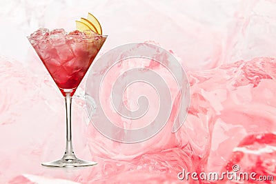 Cosmopolitan cocktail drink Stock Photo