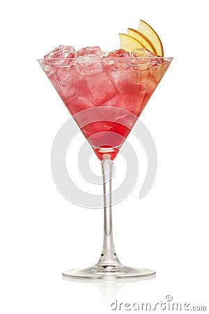 Cosmopolitan cocktail drink Stock Photo