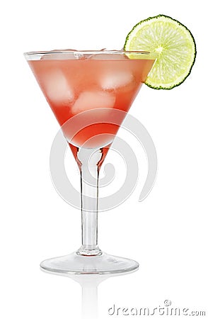 Cosmopolitan Cocktail Stock Photo