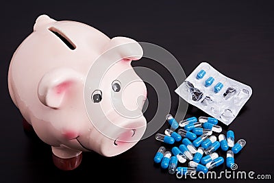 Cost of care Stock Photo