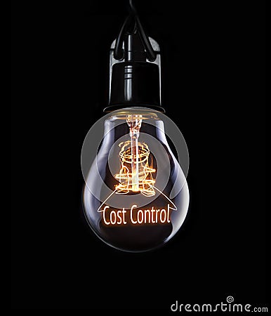 Cost Control concept. Stock Photo