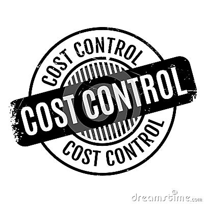 Cost Control rubber stamp Vector Illustration