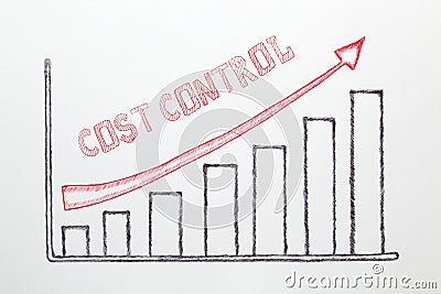 Cost Control Concept Stock Photo
