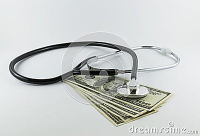 Cost of healthcare Stock Photo