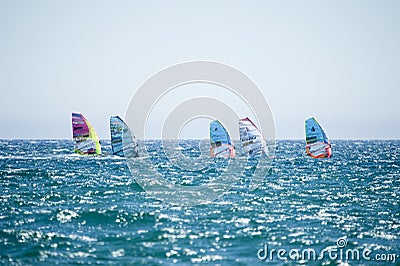 Costa Brava PWA World Cup 2017 Editorial Stock Photo