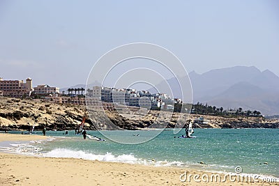 Costa Calma beach - Fuerteventura Stock Photo
