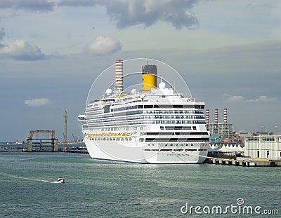 Costa cruise ship Costa Concordia Editorial Stock Photo