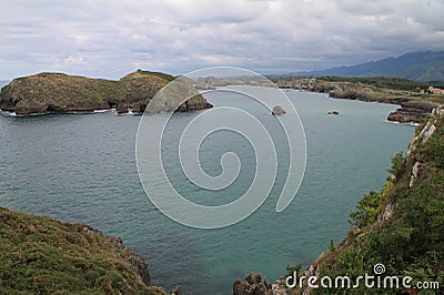 Costa de Llanes,Asturias ( Spain ) Stock Photo