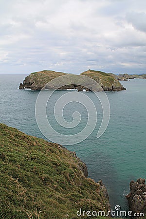 Costa de Llanes,Asturias ( Spain ) Stock Photo