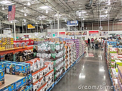 Costco store Editorial Stock Photo