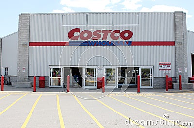 Costco Wholesale Editorial Stock Photo