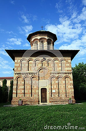 Cosuna Monastery (15th century), Craiova, Oltenia, Romania. Stock Photo