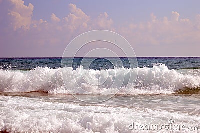 Cote d`azur sea Stock Photo