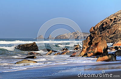 Cote sauvage de Quiberon Stock Photo