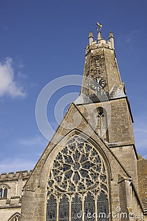 Cotswold Church Stock Photo