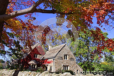 Cotswold cottage Stock Photo