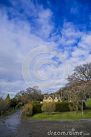 Cotswold cottage Stock Photo