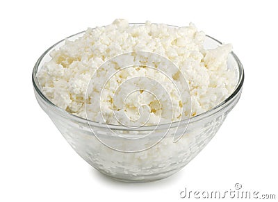 Cottage cheese Stock Photo