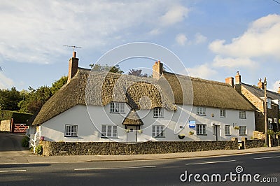 Cottage in dorset Stock Photo