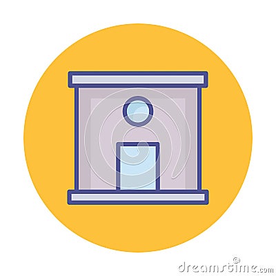 Cottage Isolated Vector icon which can easily modify or edit Vector Illustration