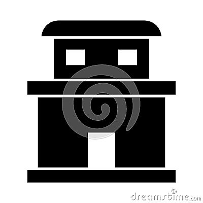 Cottage Isolated Vector icon which can easily modify or edit Vector Illustration