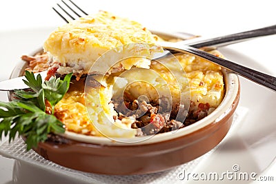 Cottage Pie Stock Photo