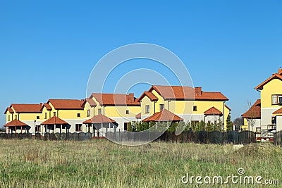 Cottages Stock Photo