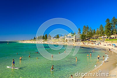 Cottesloe Beach Perth Editorial Stock Photo