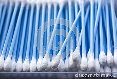 Cotton Buds Stock Photo