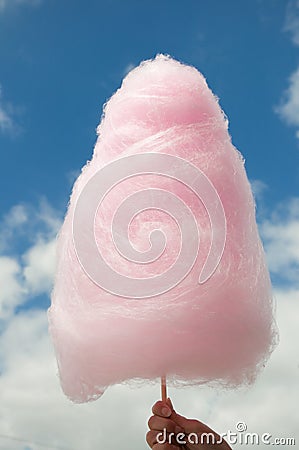 Cotton candy Stock Photo