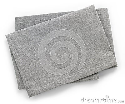 Cotton napkin Stock Photo