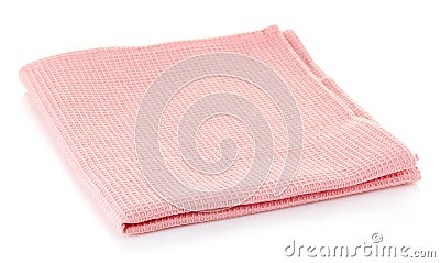 Cotton napkin Stock Photo