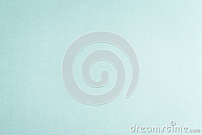 Cotton silk blended fabric wall paper texture pattern background in pastel white pale green cyan turquoise blue color Stock Photo