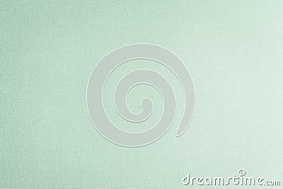 Cotton silk blended fabric wallpaper texture pattern background in light pale pastel green color Stock Photo
