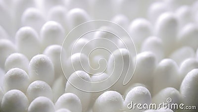 Cotton sticks closeups Stock Photo