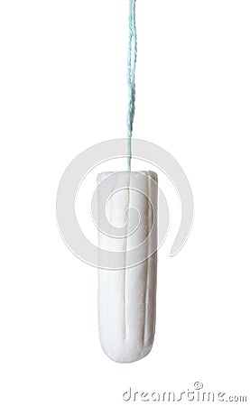 Cotton tampon Stock Photo