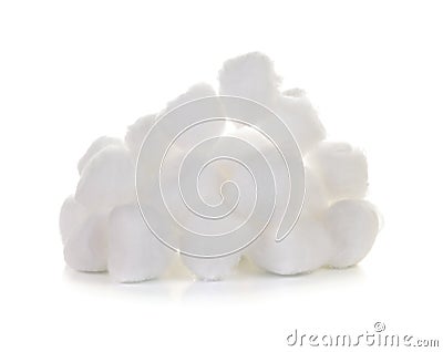 Cotton wool Stock Photo