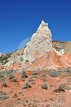 Cottonwood canyon road in utah Stock Photo