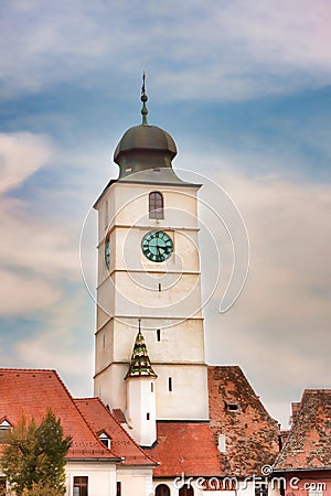 Council tower Stock Photo