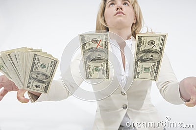 Counterfiet Cash Stock Photo