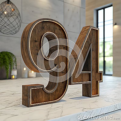 Counting numbers refer to positive integers used for counting objects Stock Photo