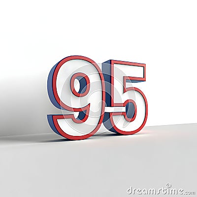 Counting numbers refer to positive integers used for counting objects Stock Photo