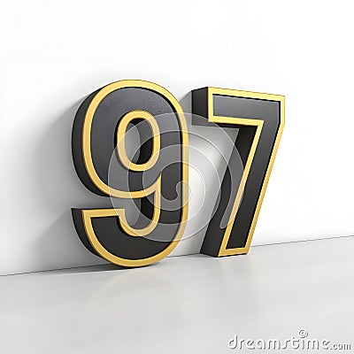 Counting numbers refer to positive integers used for counting objects Stock Photo