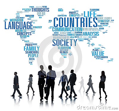 Countries Nation Society Territory International Concept Stock Photo