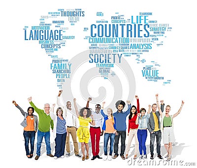 Countries Nation Society Territory International Concept Stock Photo