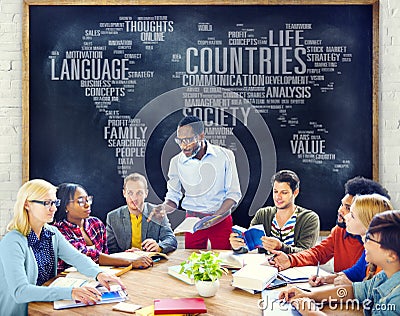 Countries Nation Society Territory International Concept Stock Photo