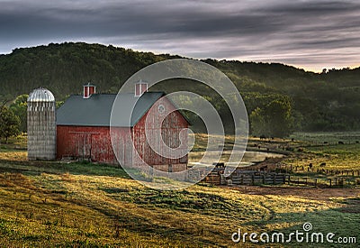 Country Barn Stock Photo