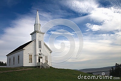 Country Church Stock Photo