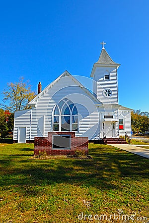 Country Church Stock Photo