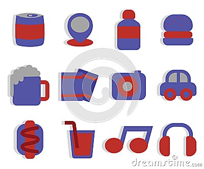 Country festival, icon Vector Illustration